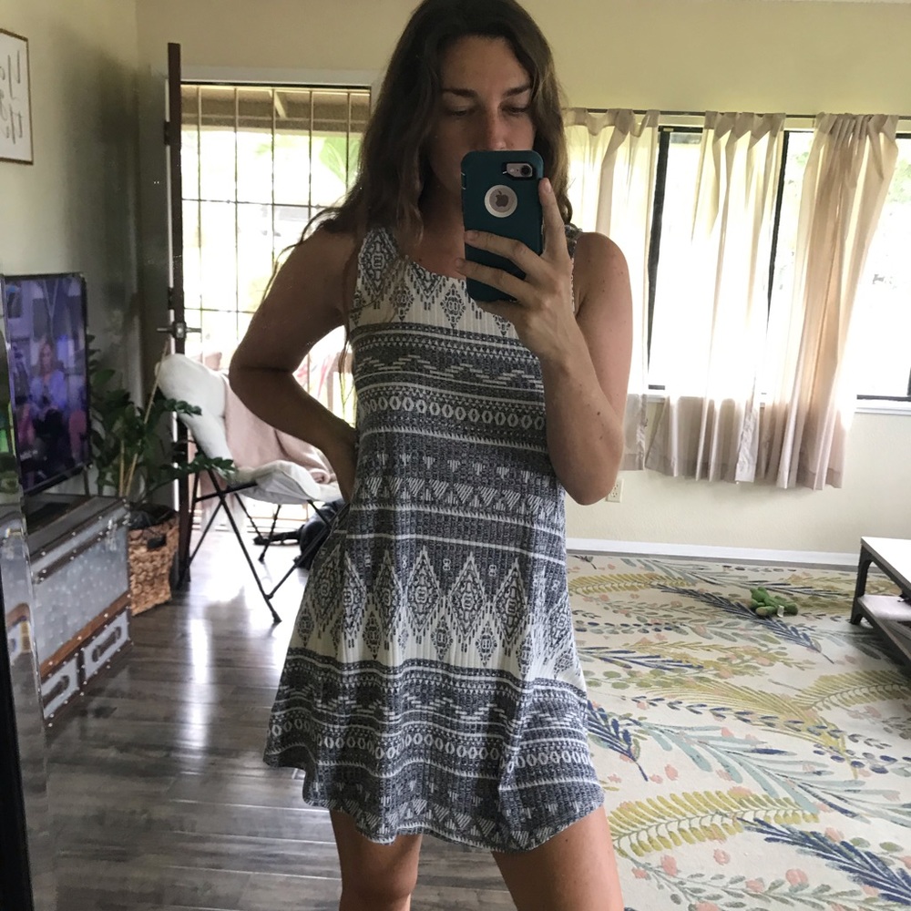 Tribal patterned dress